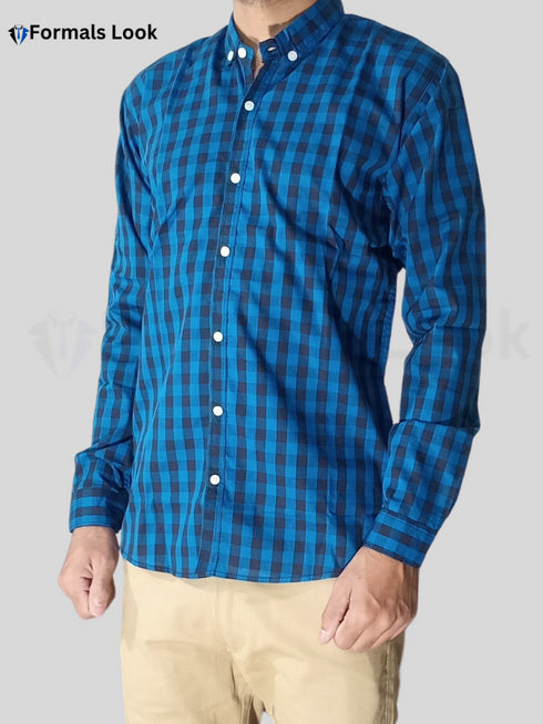 Casual Shirts Zinc Check